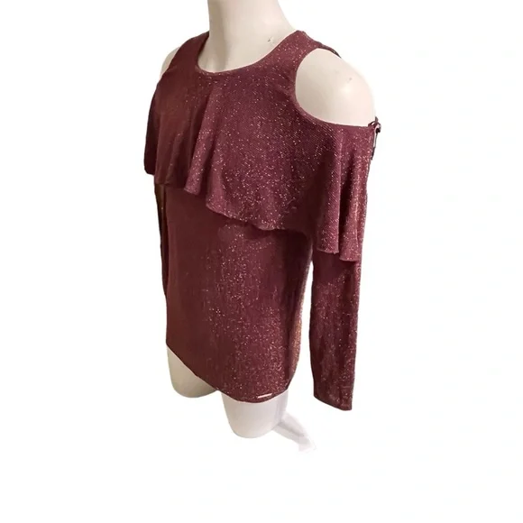 Michael Kors LS Blouse Size Medium - Picture 11 of 14